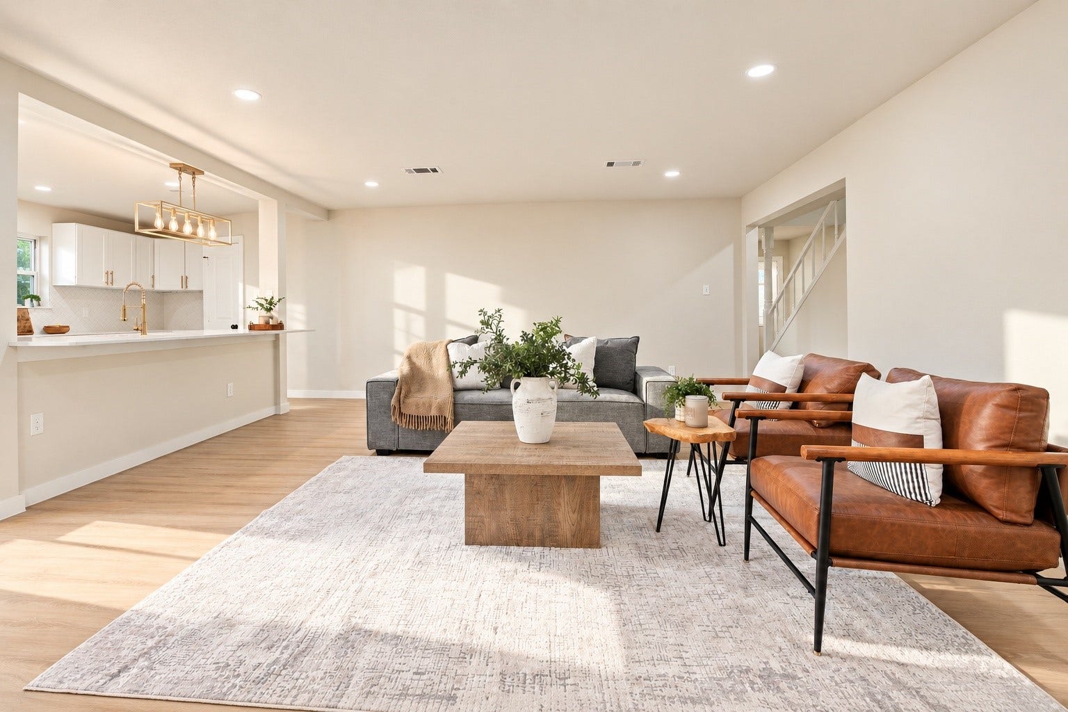 Another angle of the living room!
