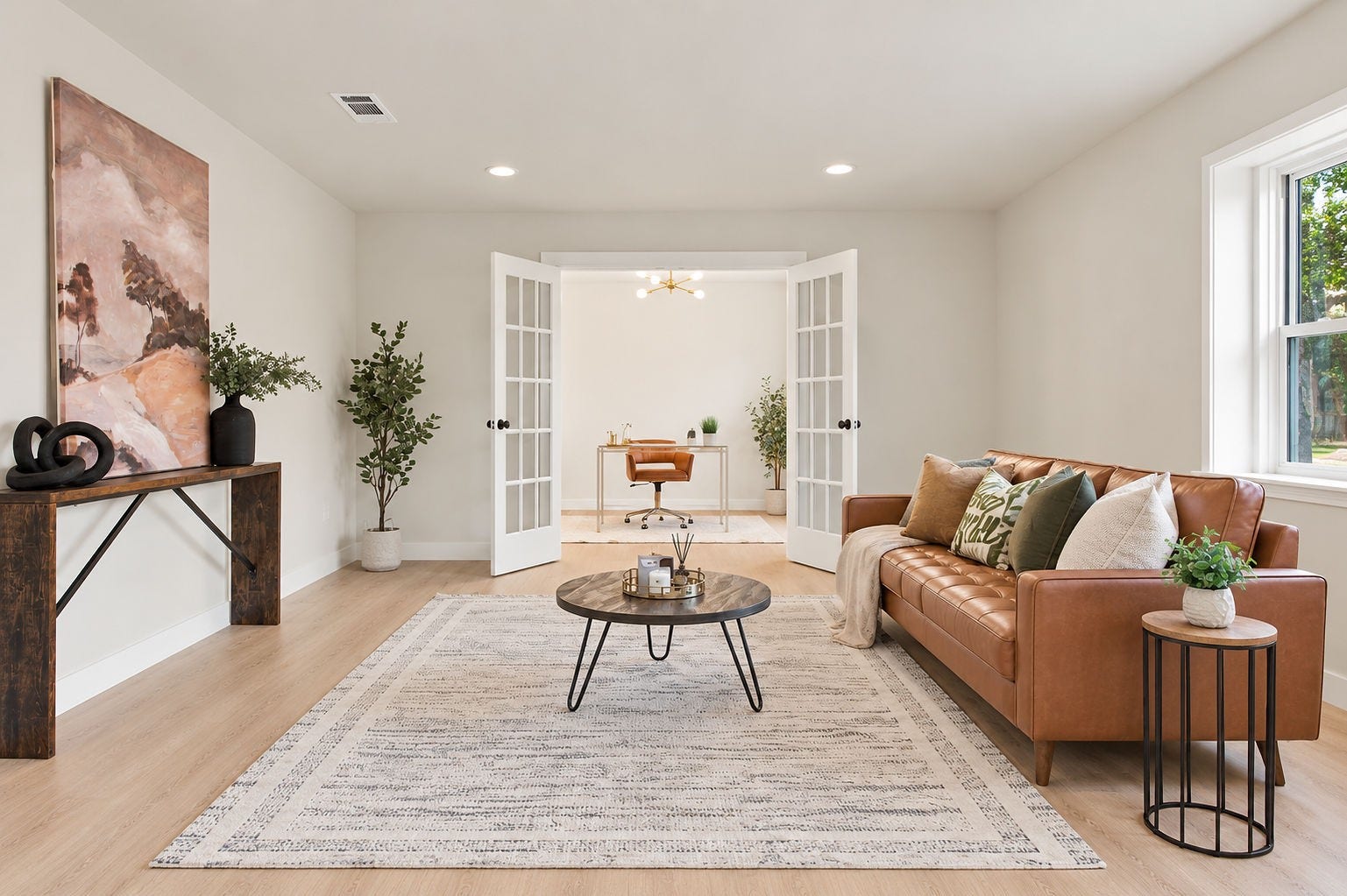Additional living space right when you walk inside!