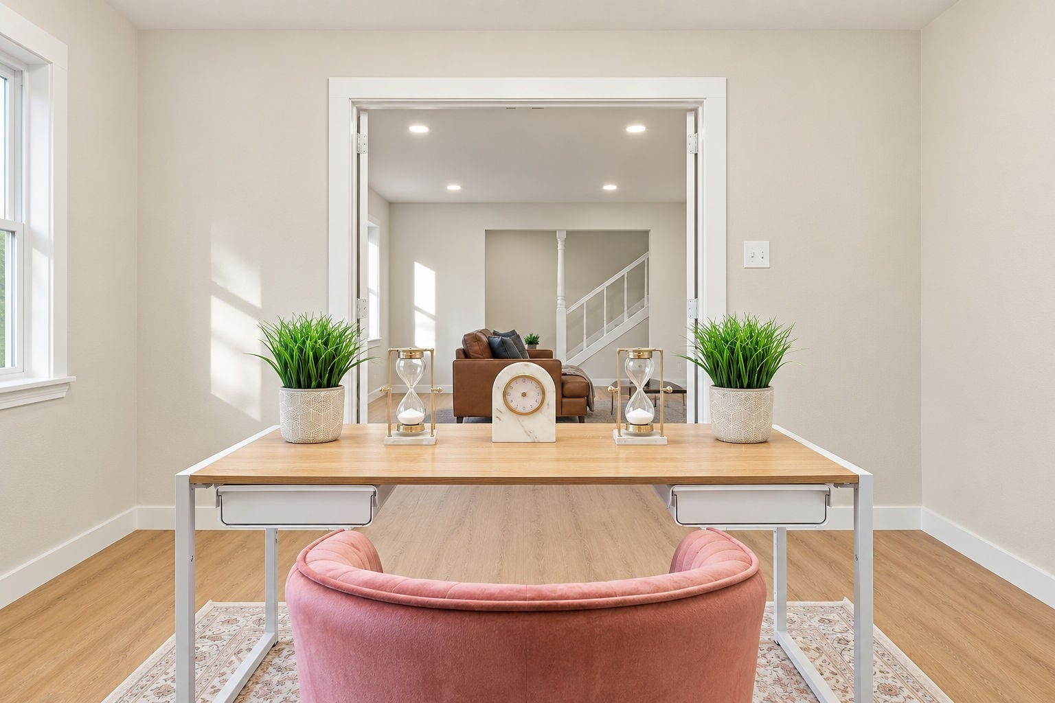Another angle of the home office!
