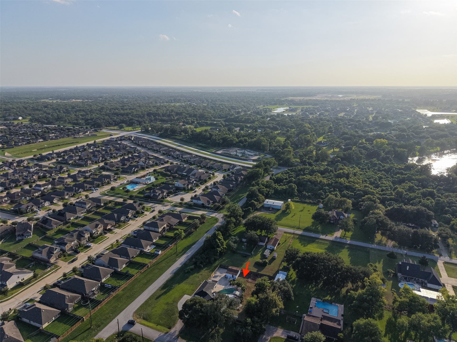 3811 Empress Lane, Richmond, TX 77406 aerial view