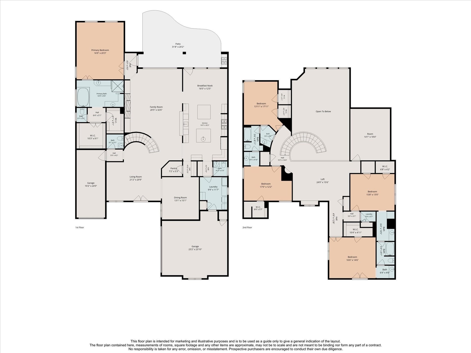 4802 Saxon Street, Bellaire, TX 77401 Floor Plan - A spacious jewel!