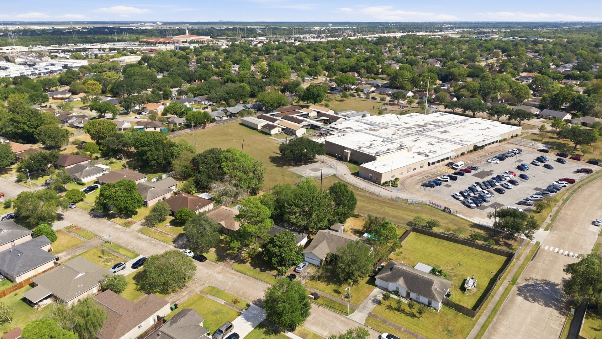 12510 White Plains Drive, Houston, TX 77089 Aerial view of home