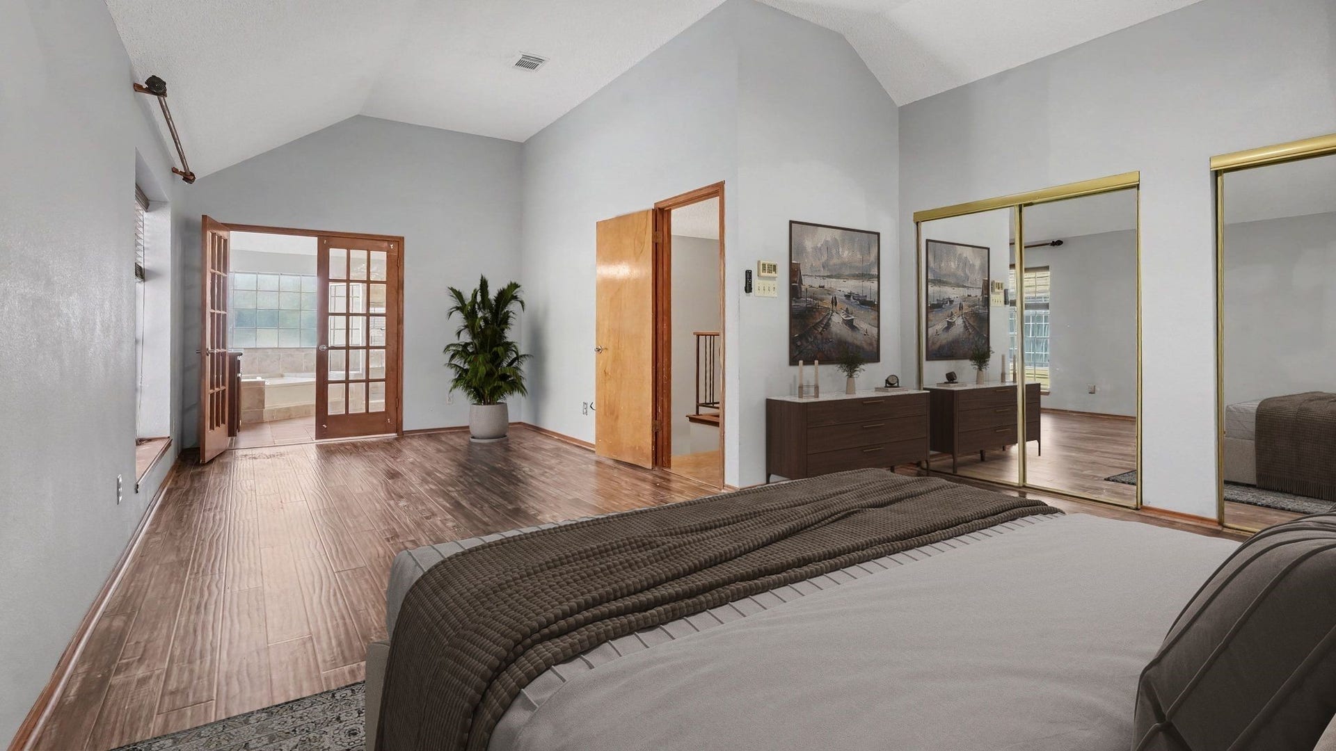 2017 Dublin Drive, Deer Park, TX 77536 Primary Bedroom Staged
