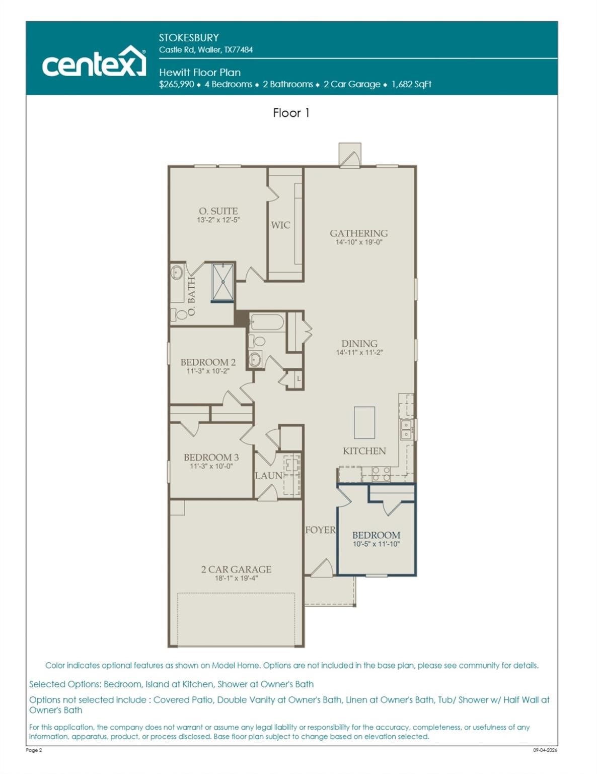 Floor plan