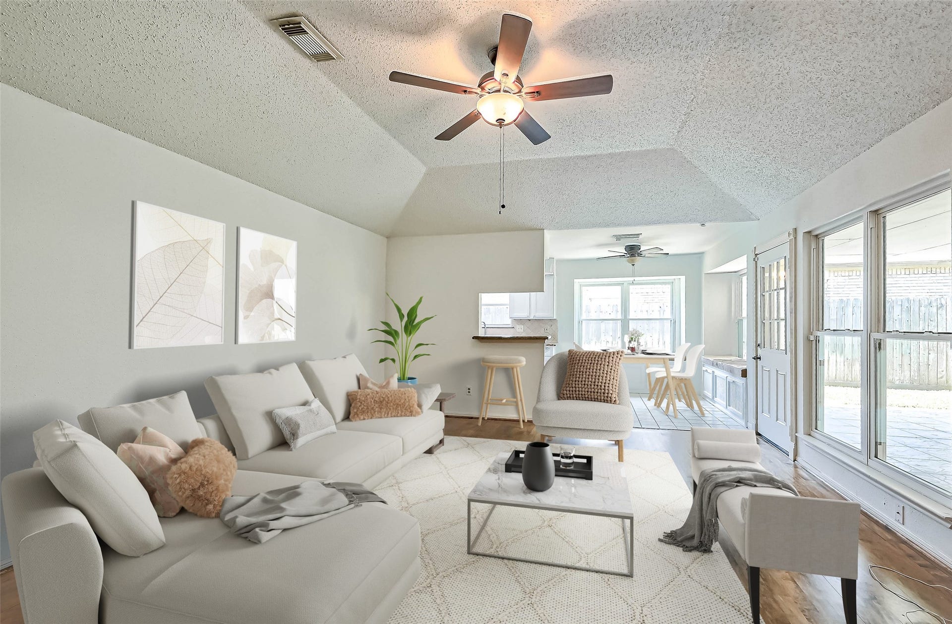 2922 Lakefield Way, Sugar Land, TX 77479 Virtually Staged Family Room