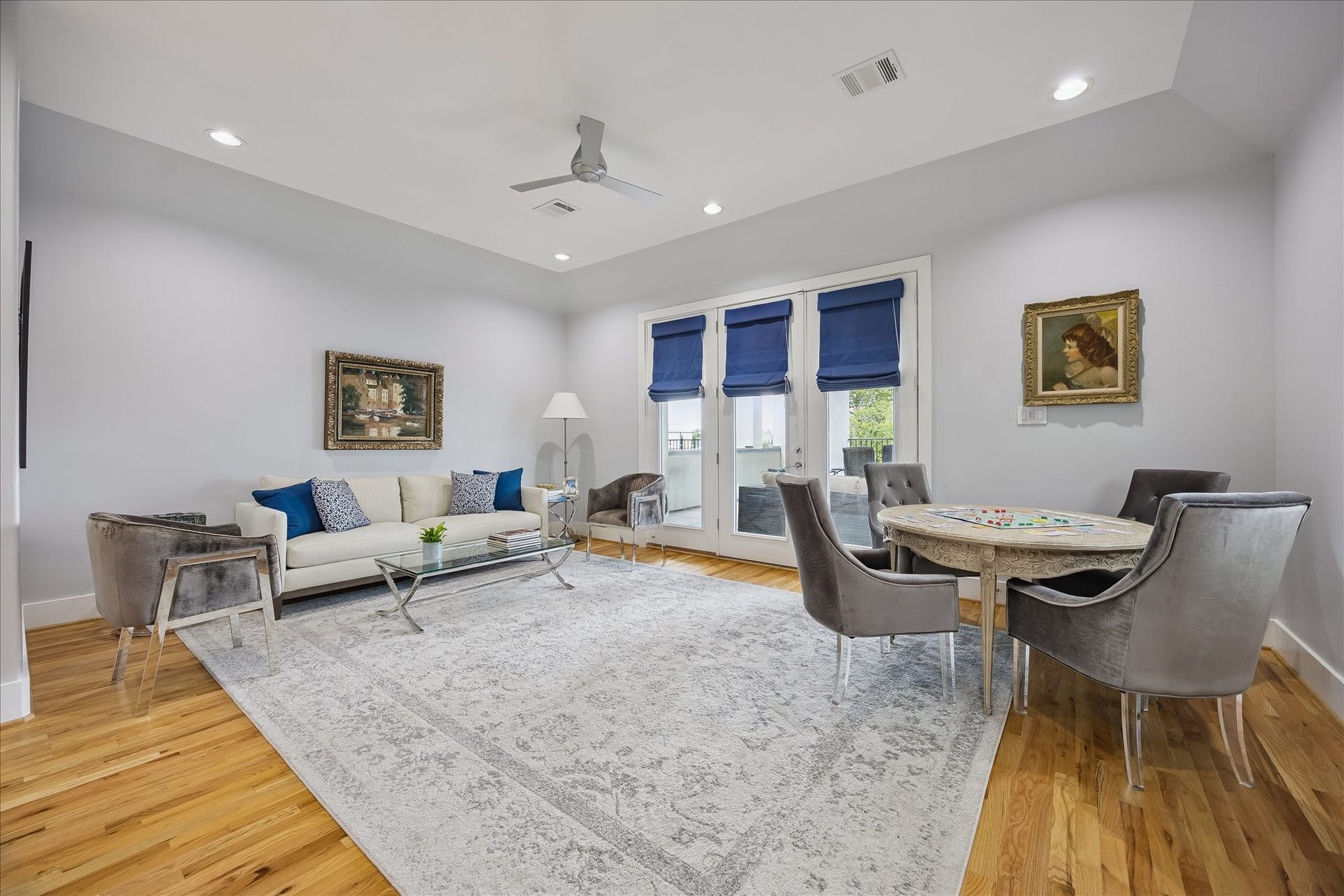 GAME ROOM or flex space could also be used as a play room or home gym.
