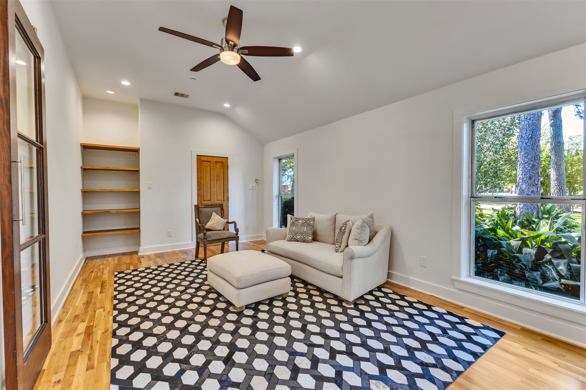 Generously sized multi-purpose space offering ultimate flexibility. Whether you envision a bedroom, executive office, full media room, or fitness center, this adaptable room can fit your exact needs.