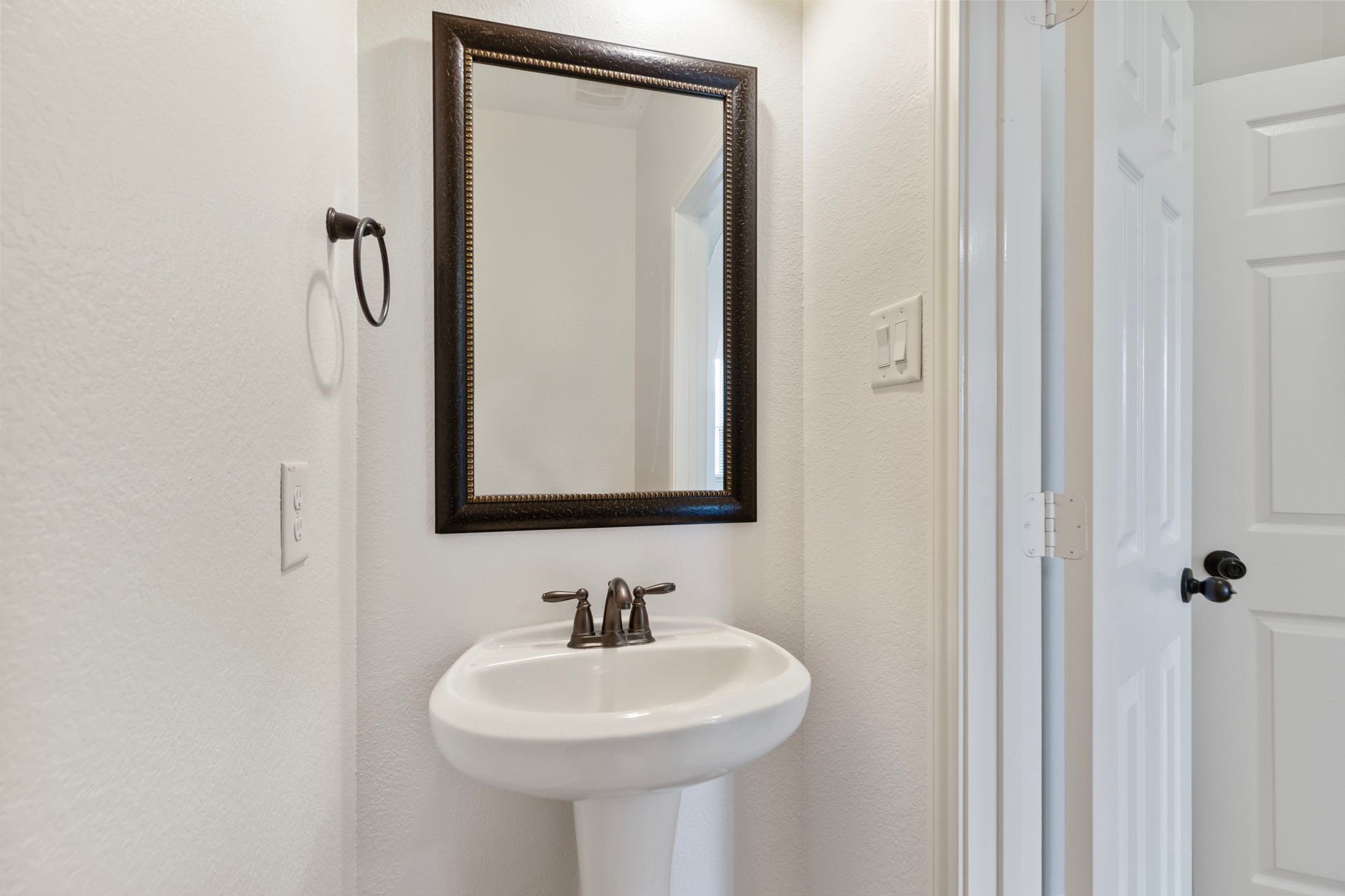 1/2 bath on main floor.
