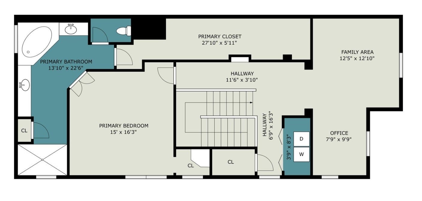 13 Laurelwood Drive, Houston, TX 77058 Floor plan - third floor