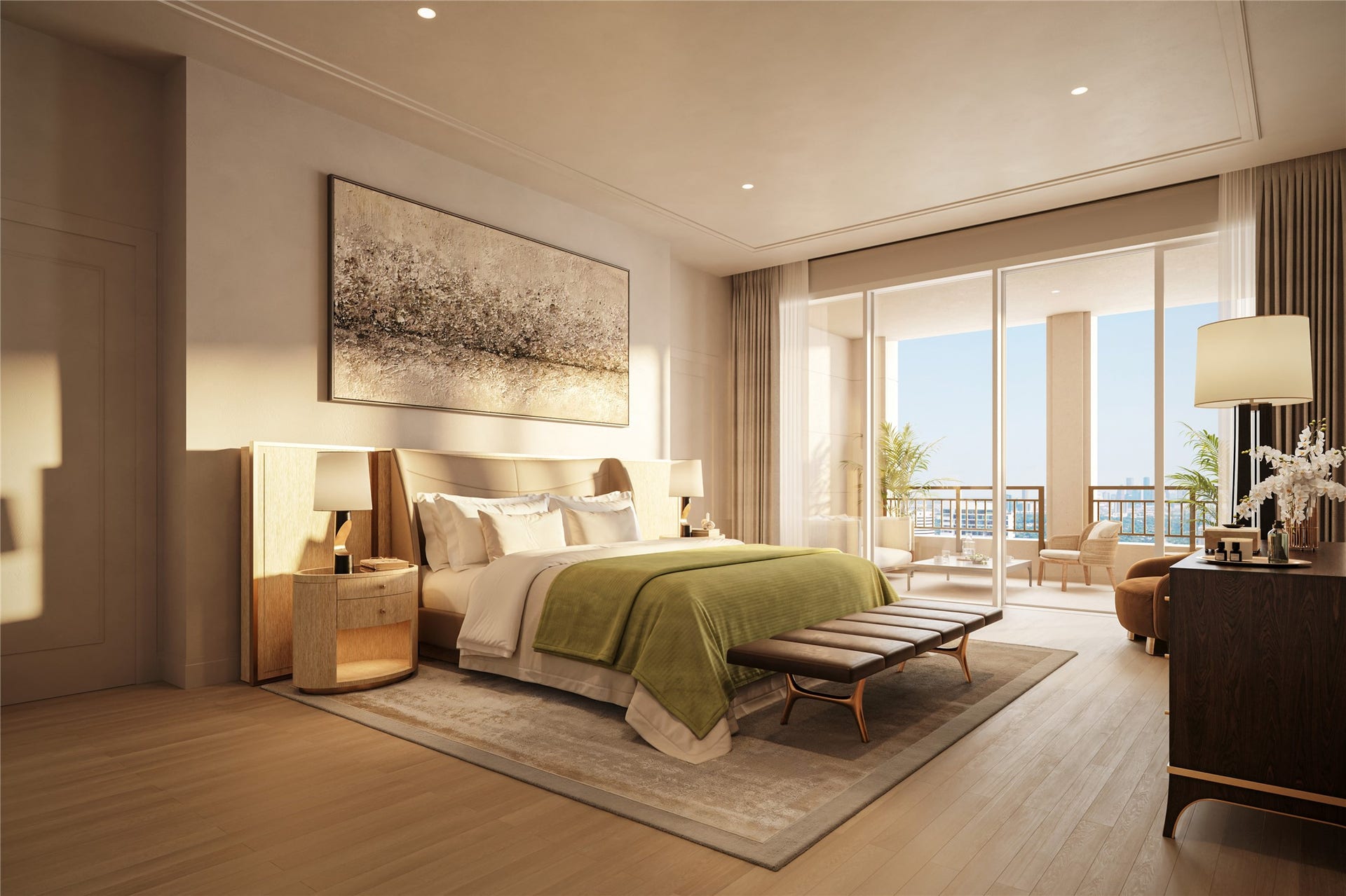 2120 Post Oak Blvd Boulevard, #20A, Houston, TX 77056 Enter into your spacious primary suite for a quiet and luxurious retreat.