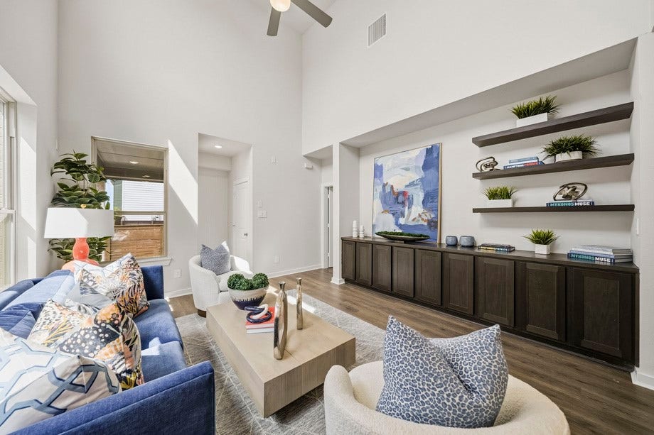 3334 Verdant Lane, Richmond, TX 77406 Living Room - Virtually Staged