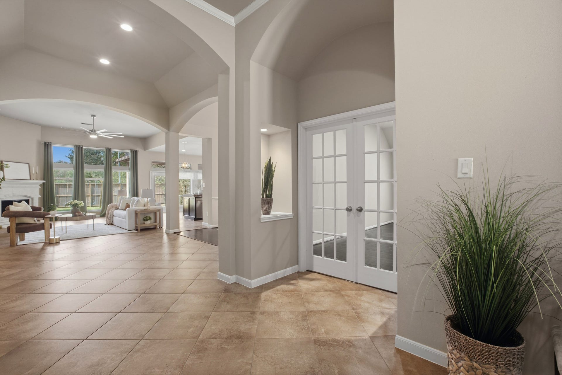 27418 N Saddle Creek Lane, Fulshear, TX 77441 Bonus room with french doors