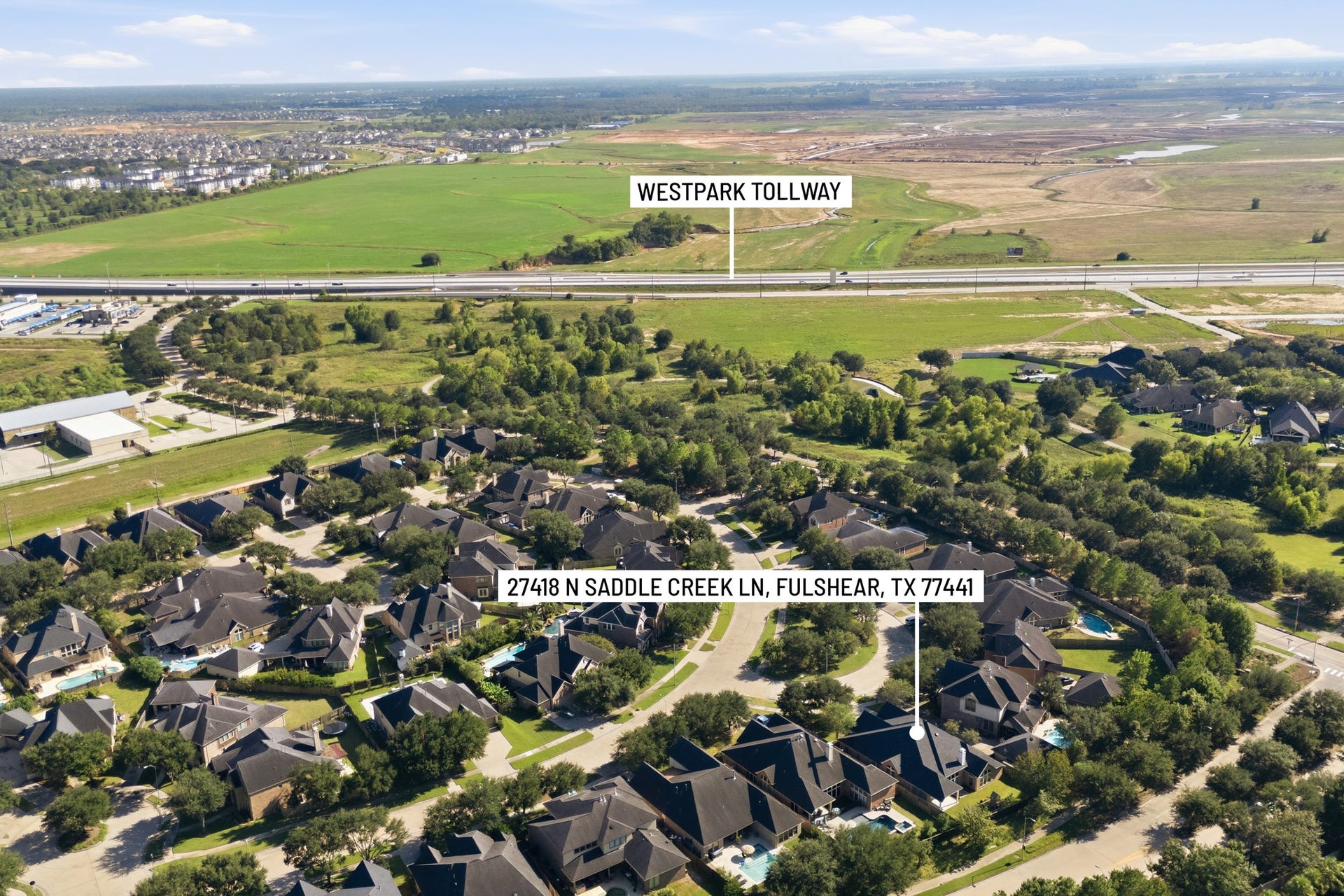27418 N Saddle Creek Lane, Fulshear, TX 77441 27418 N Saddle Creek Lane, Fulshear, TX 77441