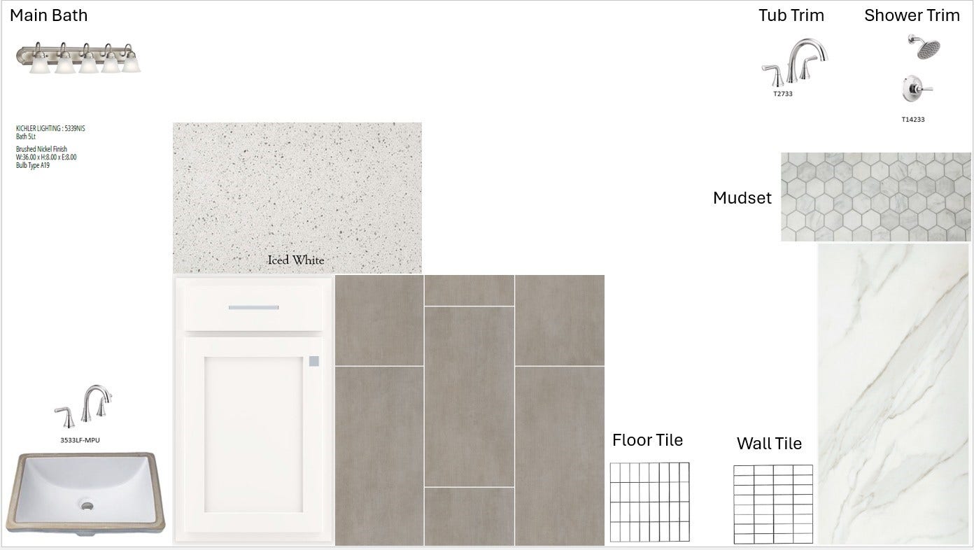 22342 Junction Peak Court, Porter, TX 77365 Main Bath Selections
