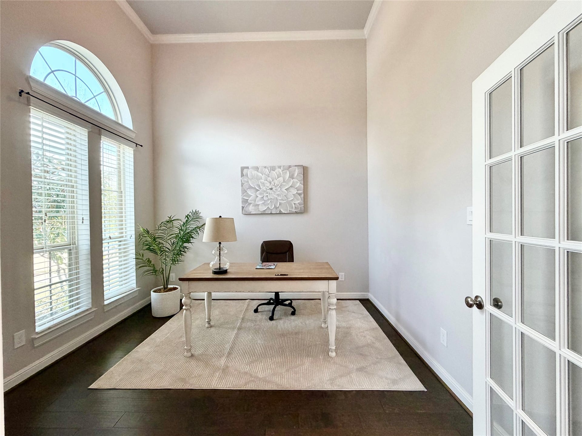 6503 Jesse Creek Lane, Sugar Land, TX 77479 Home office w/french door