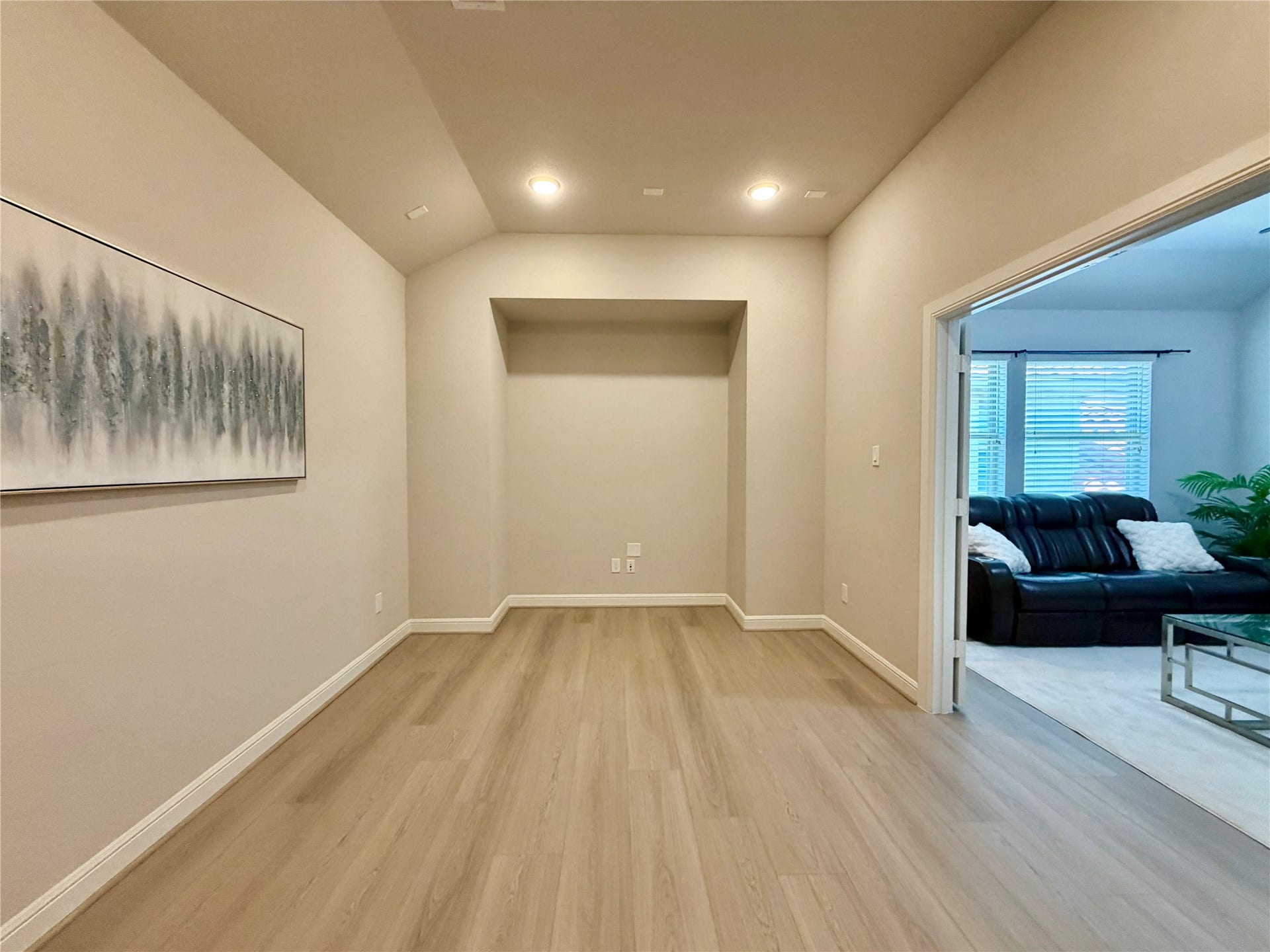 6503 Jesse Creek Lane, Sugar Land, TX 77479 Media room opens to game room area