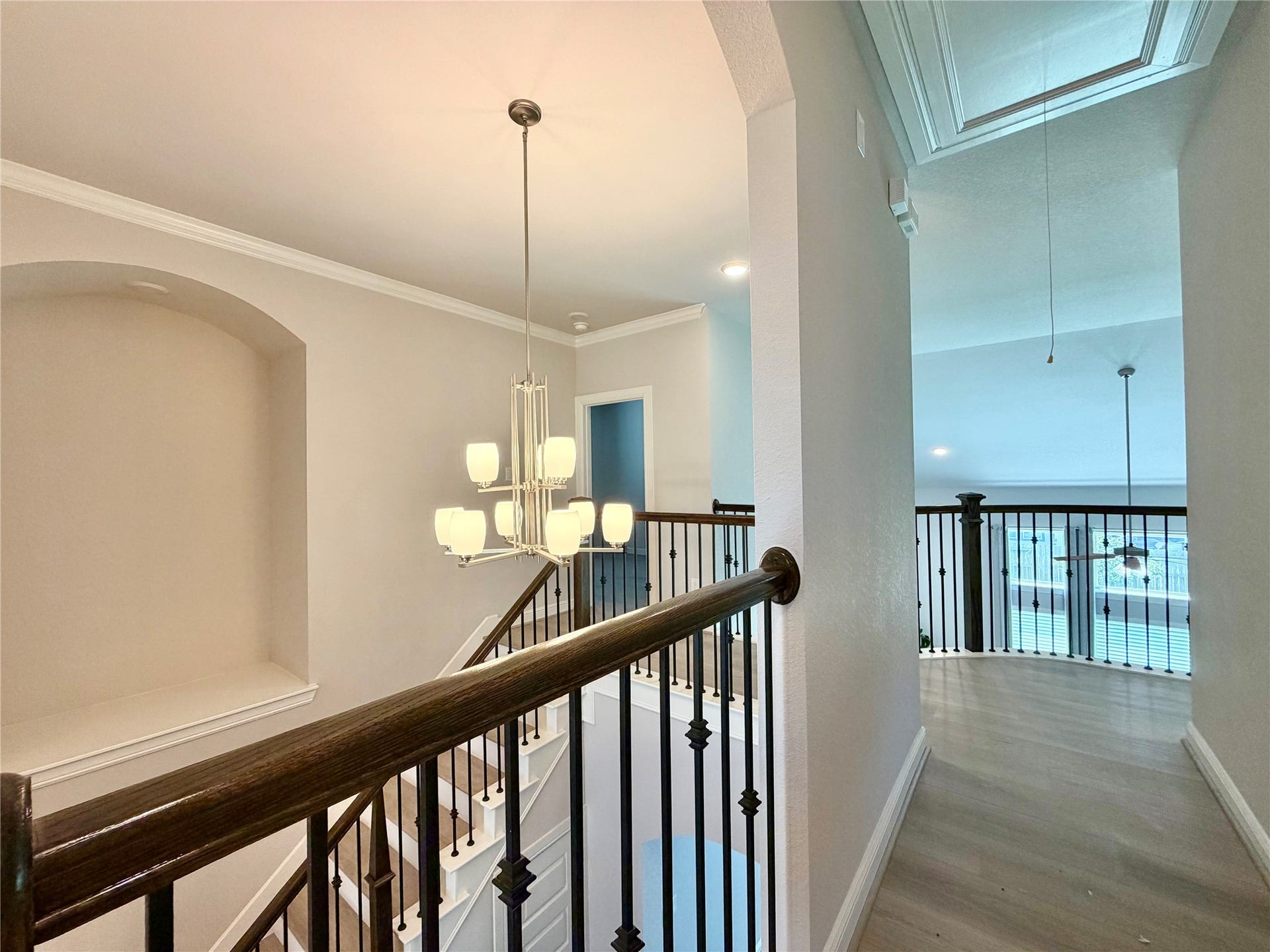 6503 Jesse Creek Lane, Sugar Land, TX 77479 New wood-tone vinyl flooring throughout second floor