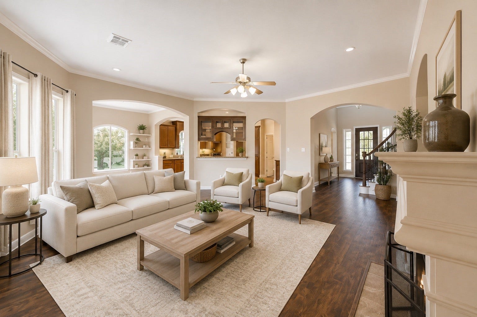 18614 Thomas Survey Drive, Cypress, TX 77433 Virtually Staged