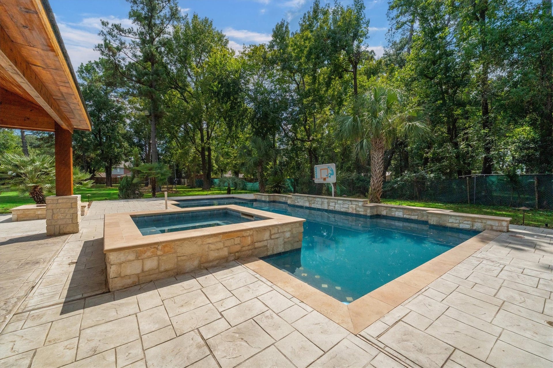 7119 Poole Road, Spring, TX 77379 The pool will be the heart of countless gatherings and a favorite meeting place for friends and family. It will be filled with laughter, fun, and memories made together.