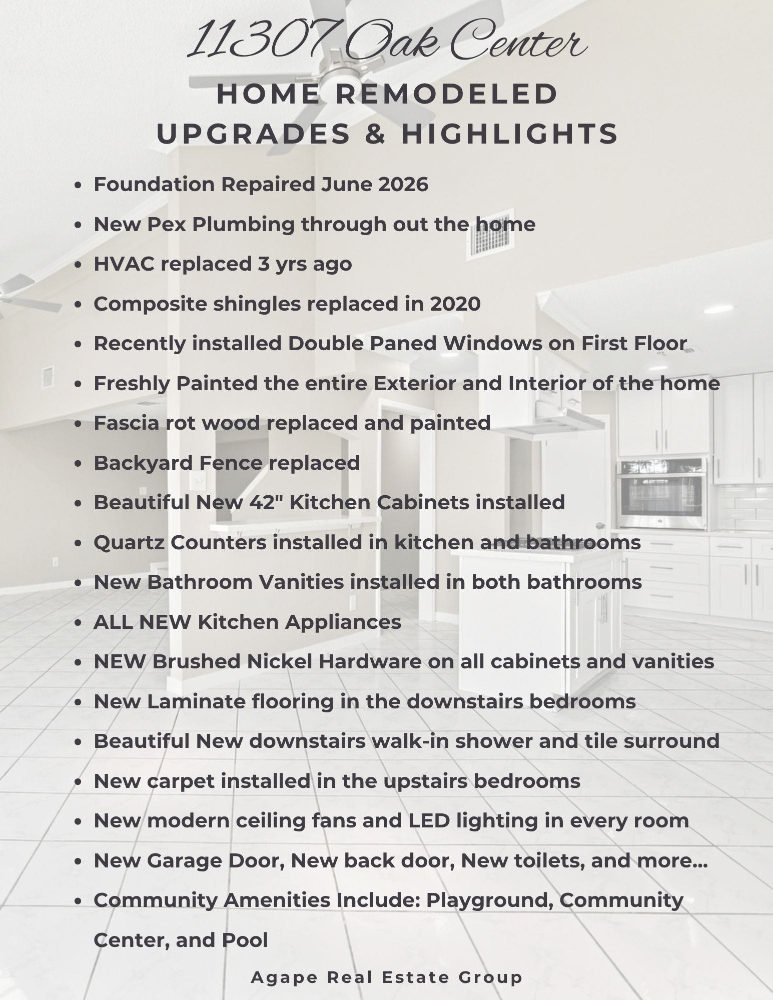 TOTALLY REMODELED - UPDATES & HIGHLIGHTS