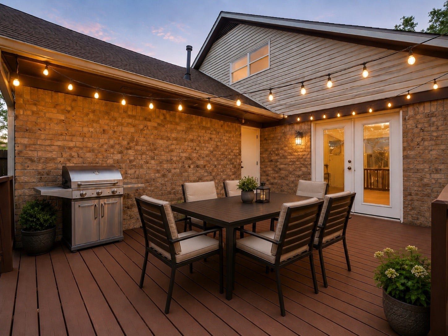 2808 Burke Road, Pasadena, TX 77502 A digitally staged example of the possibilities this great deck will provide for your outdoor living space