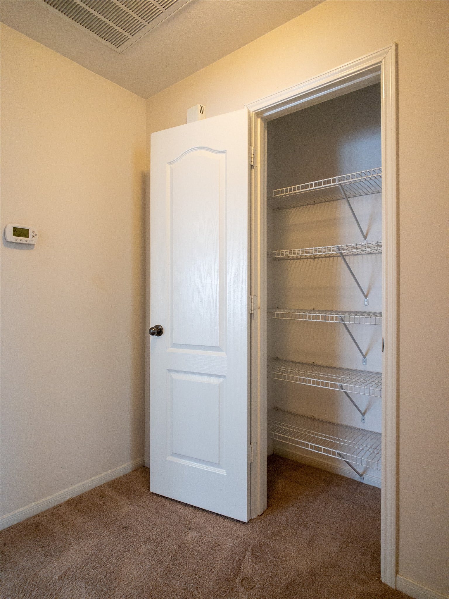5406 Timber Court Hollow, Houston, TX 77084 linen closet at 2nd-floor landing