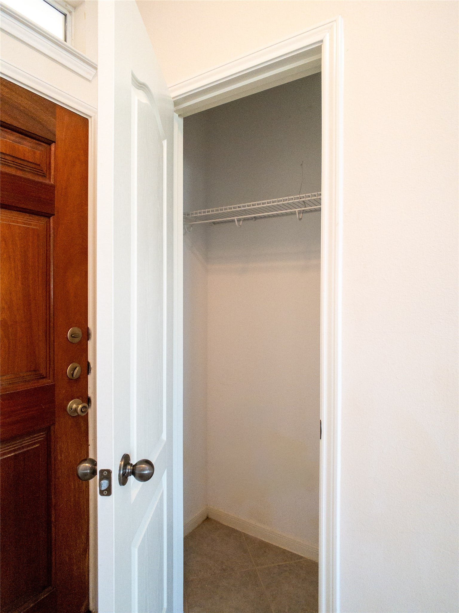 5406 Timber Court Hollow, Houston, TX 77084 coat closet by the front door; all carpet steam-cleaned