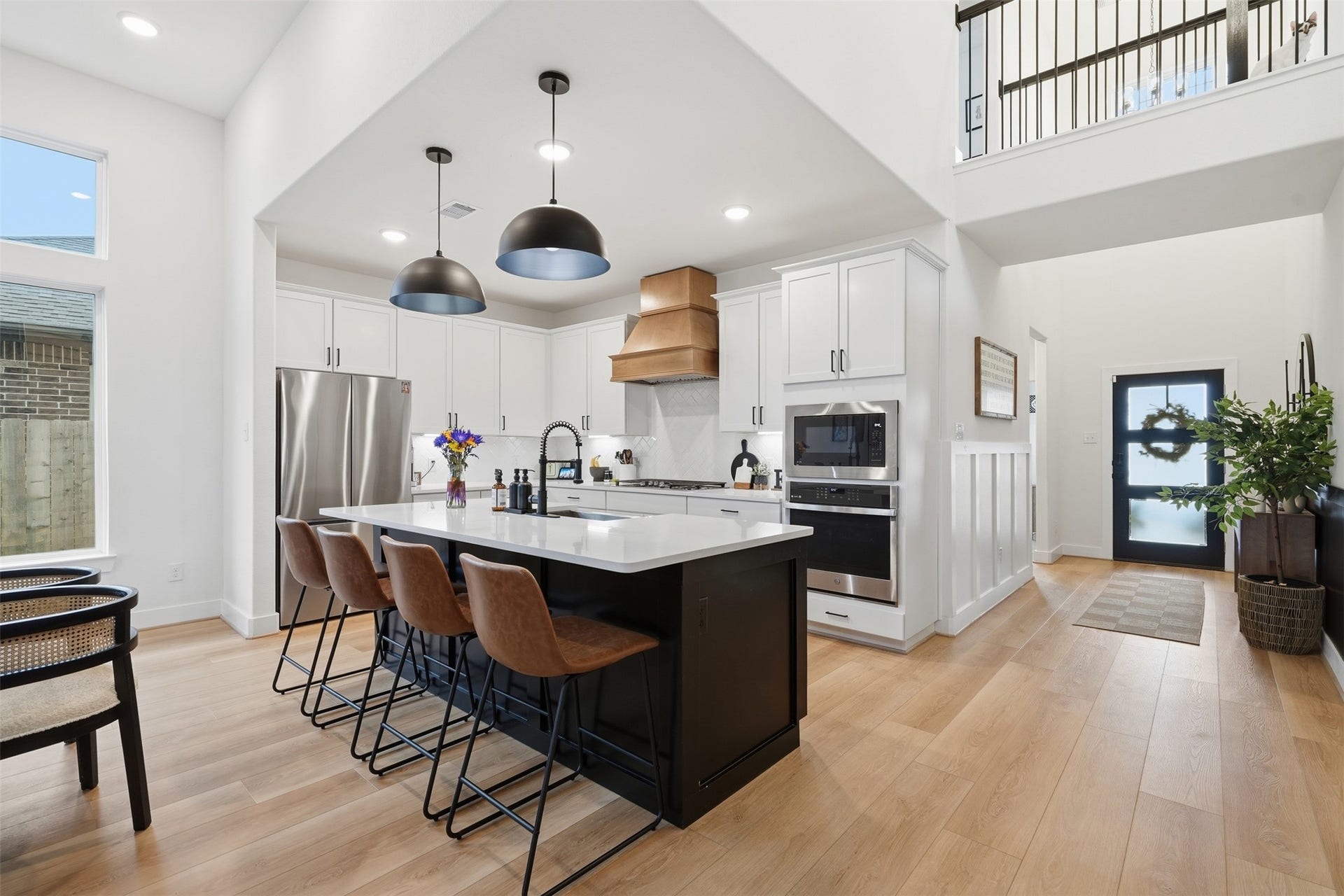 3619 Riverlands Drive, Santa Fe, TX 77510 Island kitchen with breakfast bar
