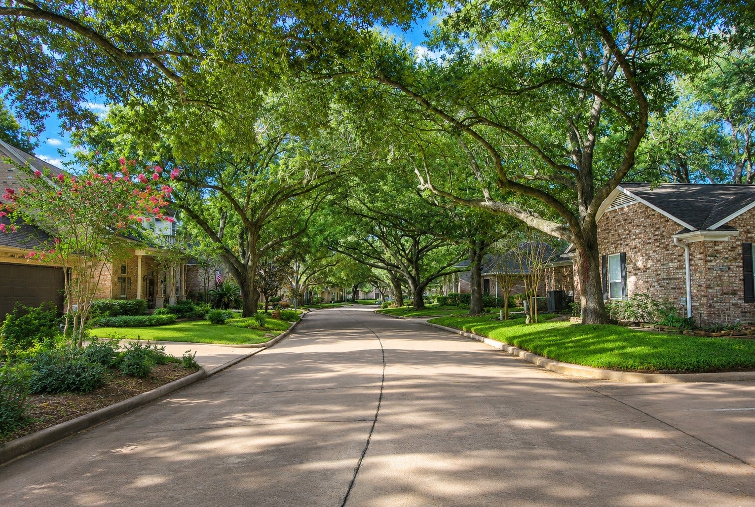 4631 Lake Village Drive, Fulshear, TX 77441 Nestled beneath a magnificent canopy of mature oak trees, this picturesque neighborhood offers a setting that is as peaceful as it is beautiful. Winding streets, impeccably maintained landscaping, and scenic waterways create a timeless atmosphere, while the nearby Lake Village Park invites residents to enjoy leisurely strolls, quiet afternoons by the water, or simply relax beneath the shade of towering trees.