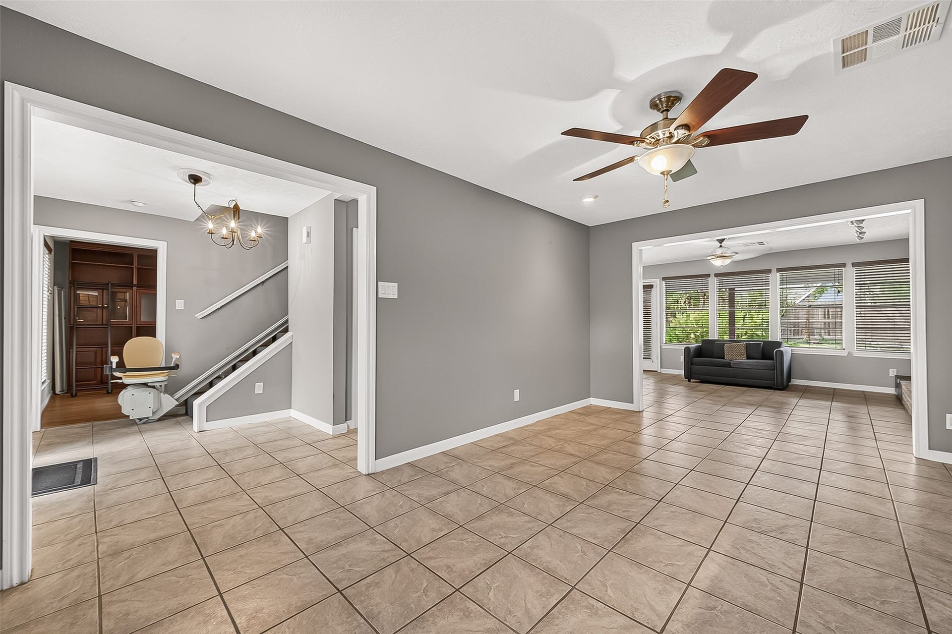 11730 Dorrance Lane, Meadows Place, TX 77477 Front entrance, stair-chair removable or transferable.