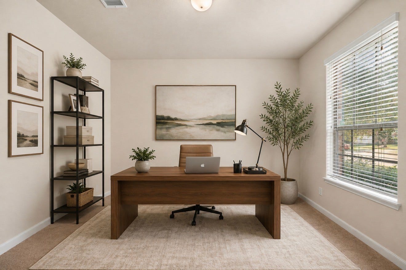 virtual stage the office