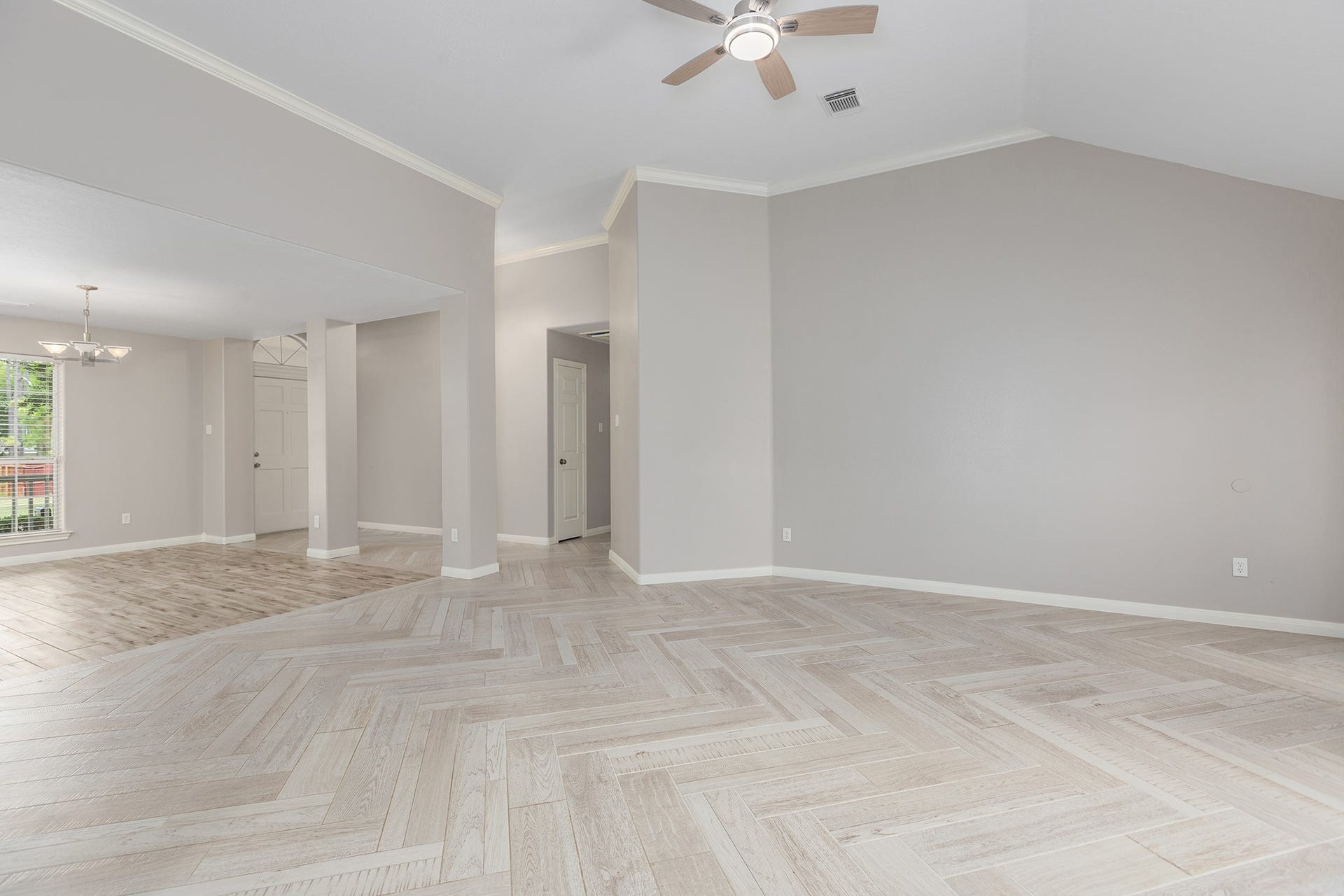 12830 Point Aquarius Boulevard, Willis, TX 77318 Just look at those tile floors, such modern twist to the home.
