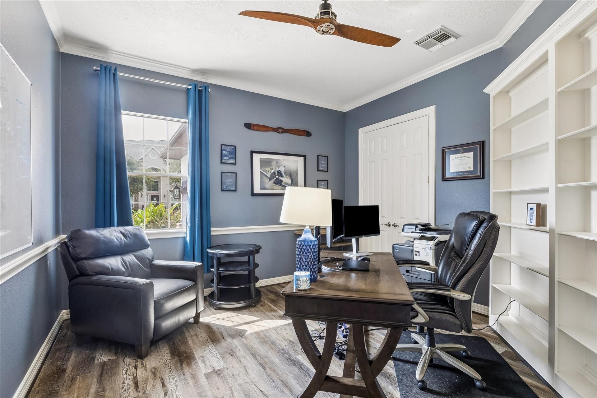 17610 Beckerdell Lane, Tomball, TX 77377 5th Bedroom currently being used as an office