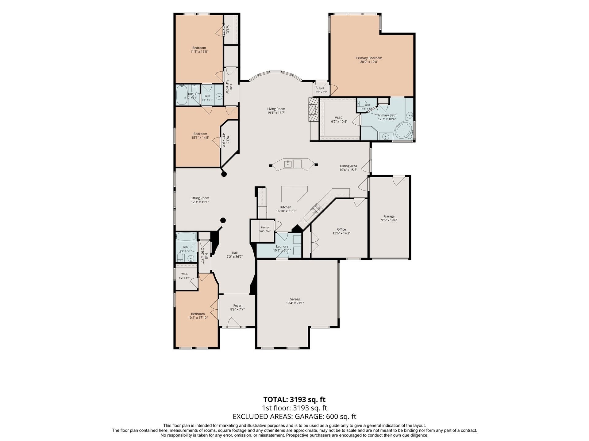 17610 Beckerdell Lane, Tomball, TX 77377 Floorplan