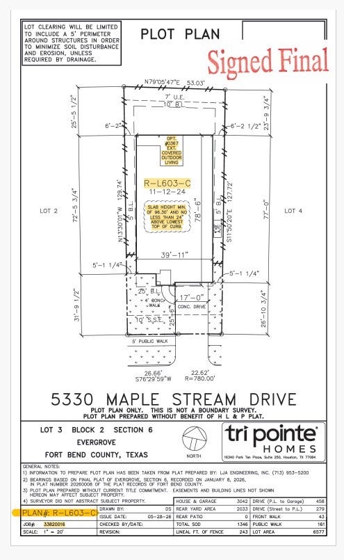 5330 Maple Stream Drive, Richmond, TX 77406