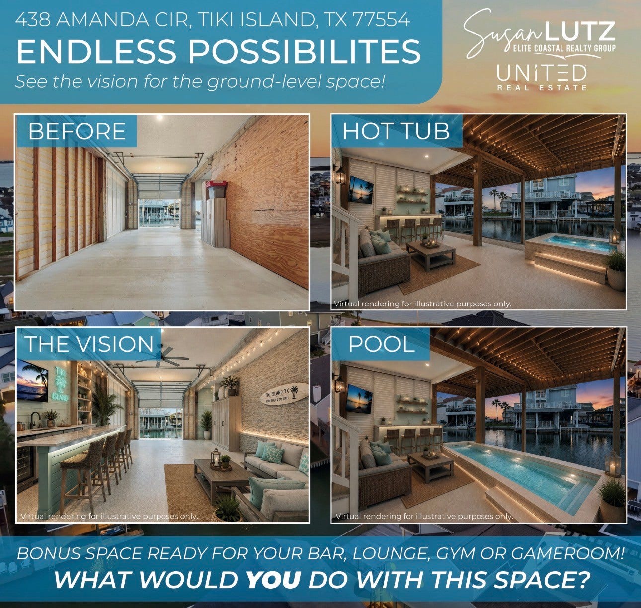 438 Amanda Circle, Tiki Island, TX 77554 438 Amanda Circle, Tiki Island, TX 77554