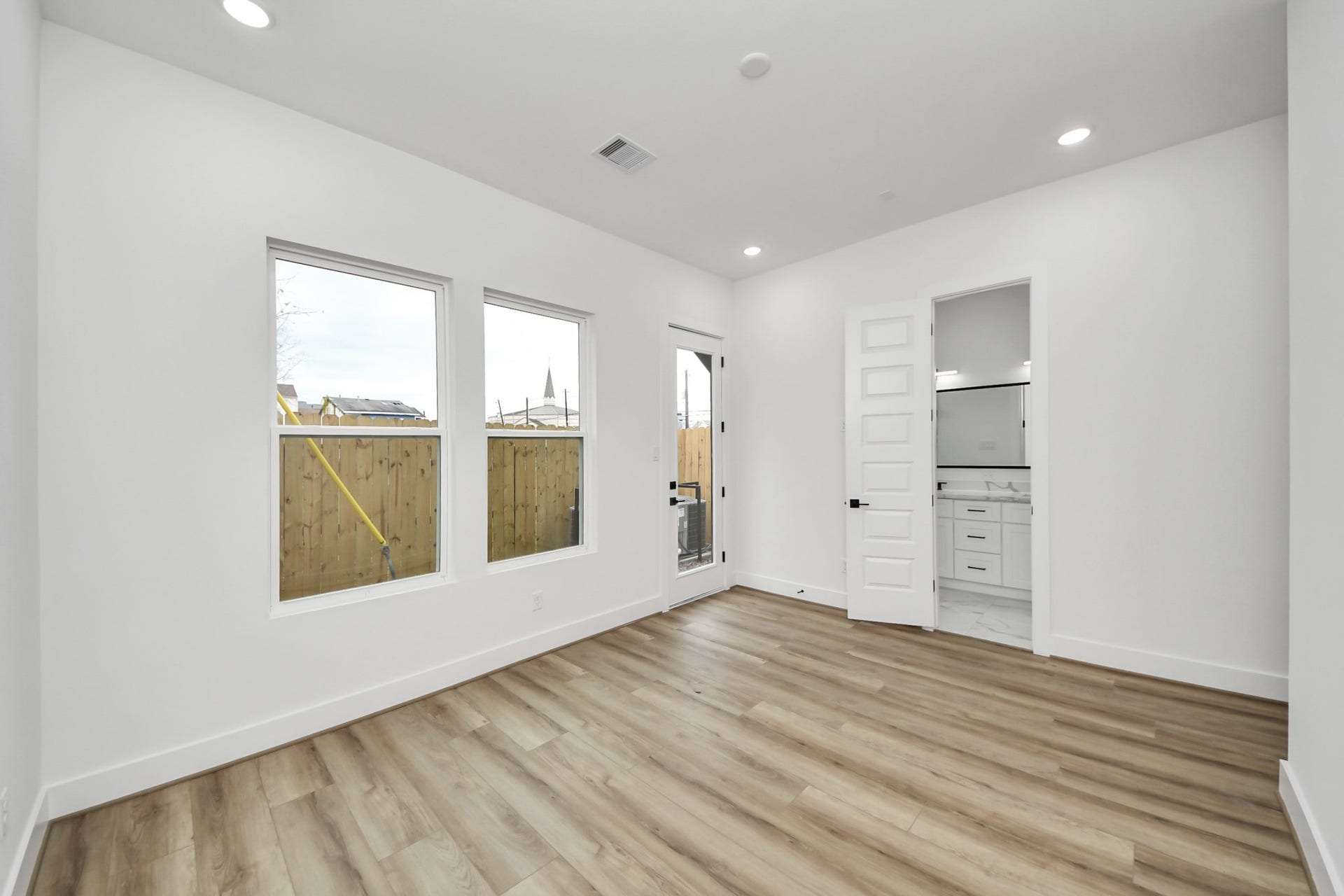 First-floor primary bedroom.