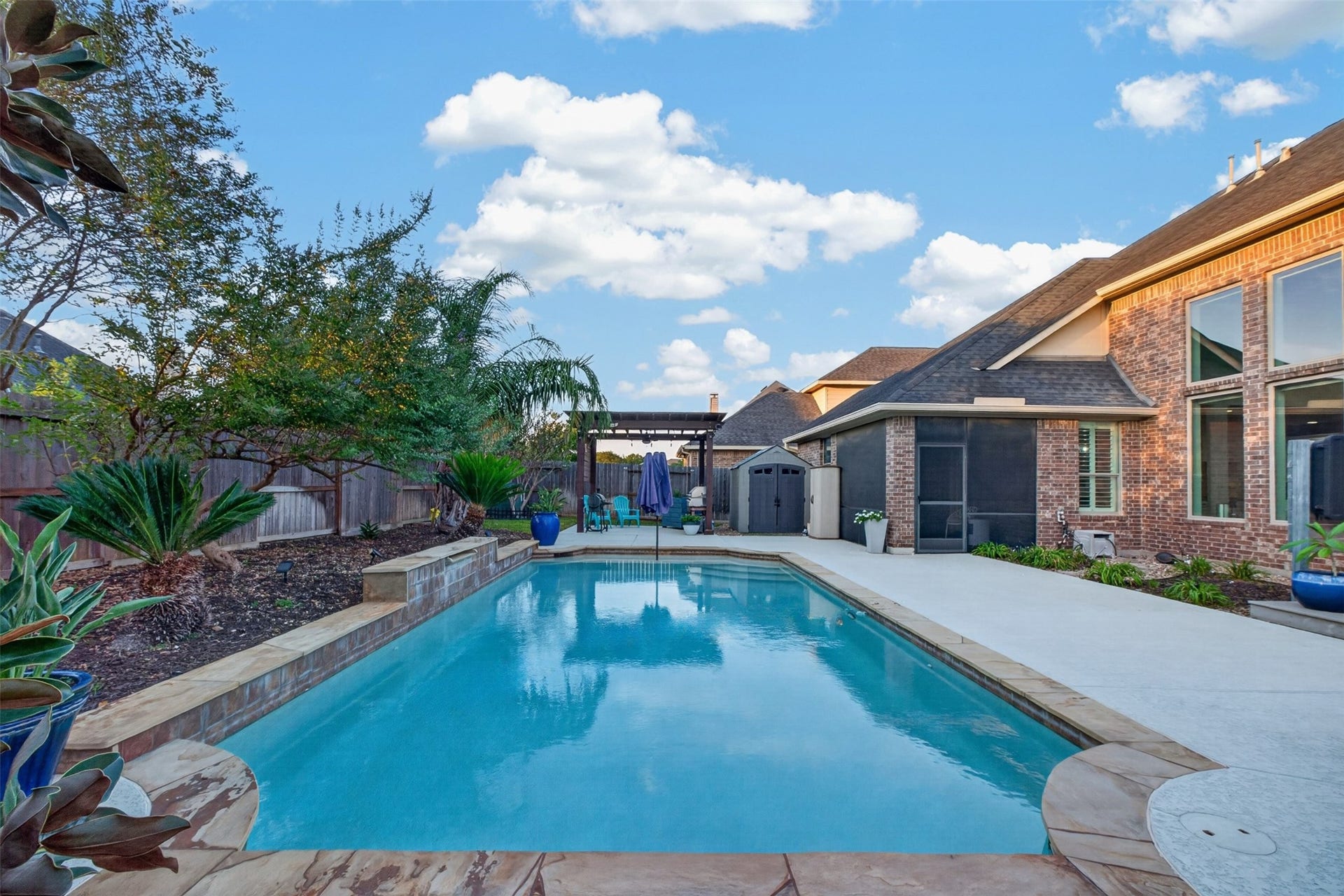2806 Texas Laurel Drive, Katy, TX 77494 Lovely large sports pool to enjoy the Texas weather