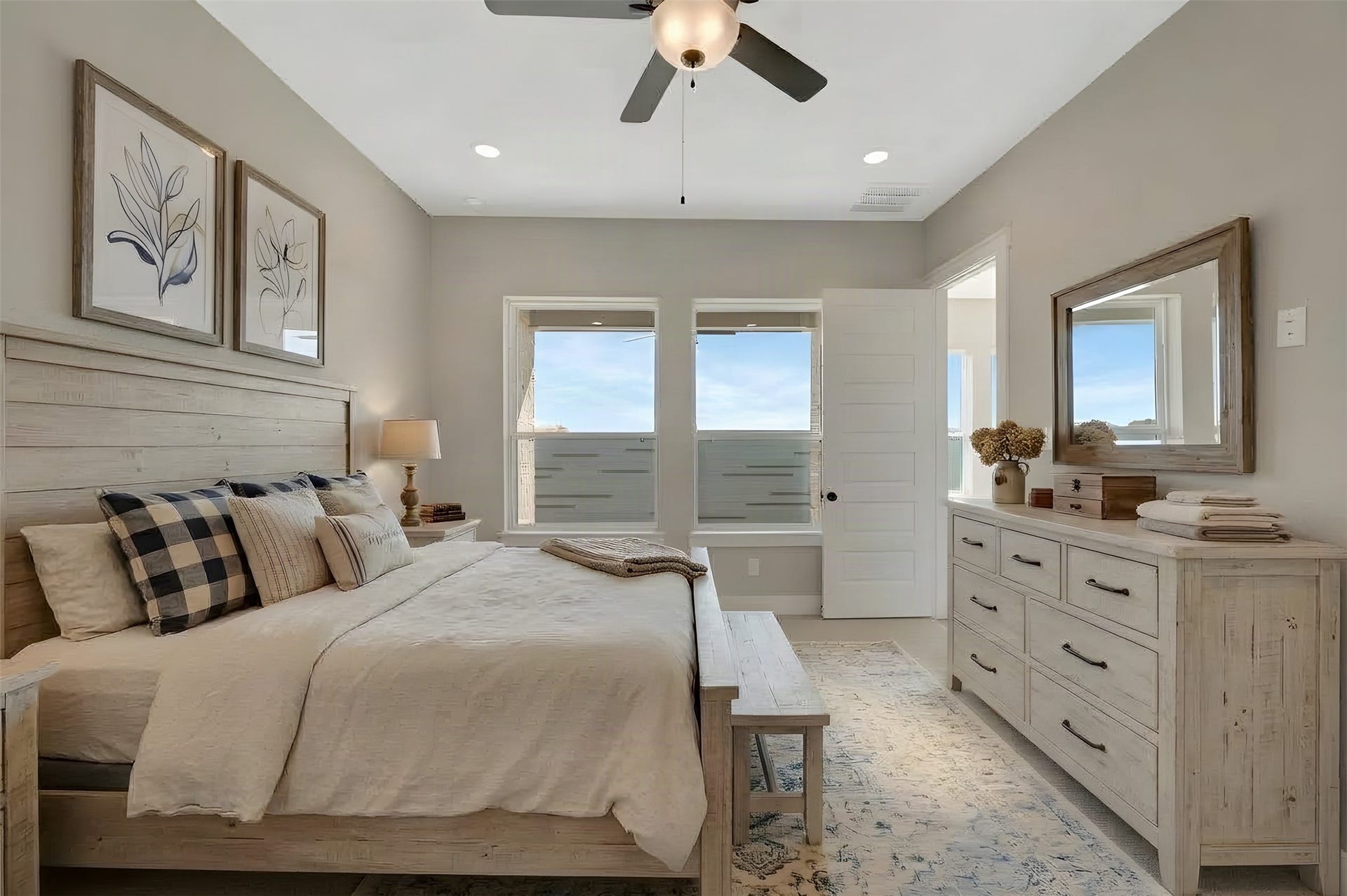 Virtually staged to give you the visual you need to see furniture placement and how the home can live.