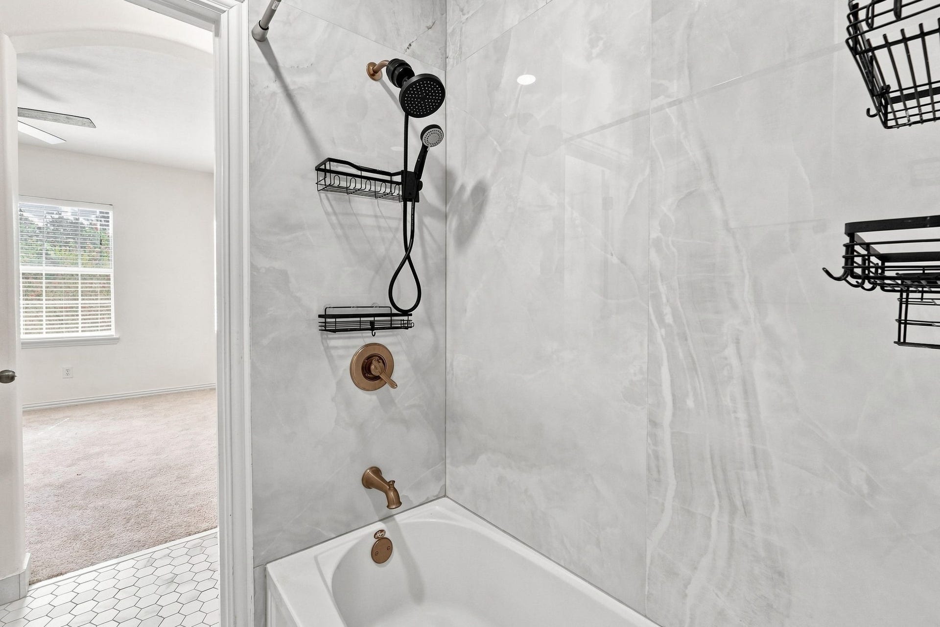 11510 Cypresswood Trail Drive, Houston, TX 77070 Updated Jack and Jill bathroom connecting secondary bedroom #2 and #3