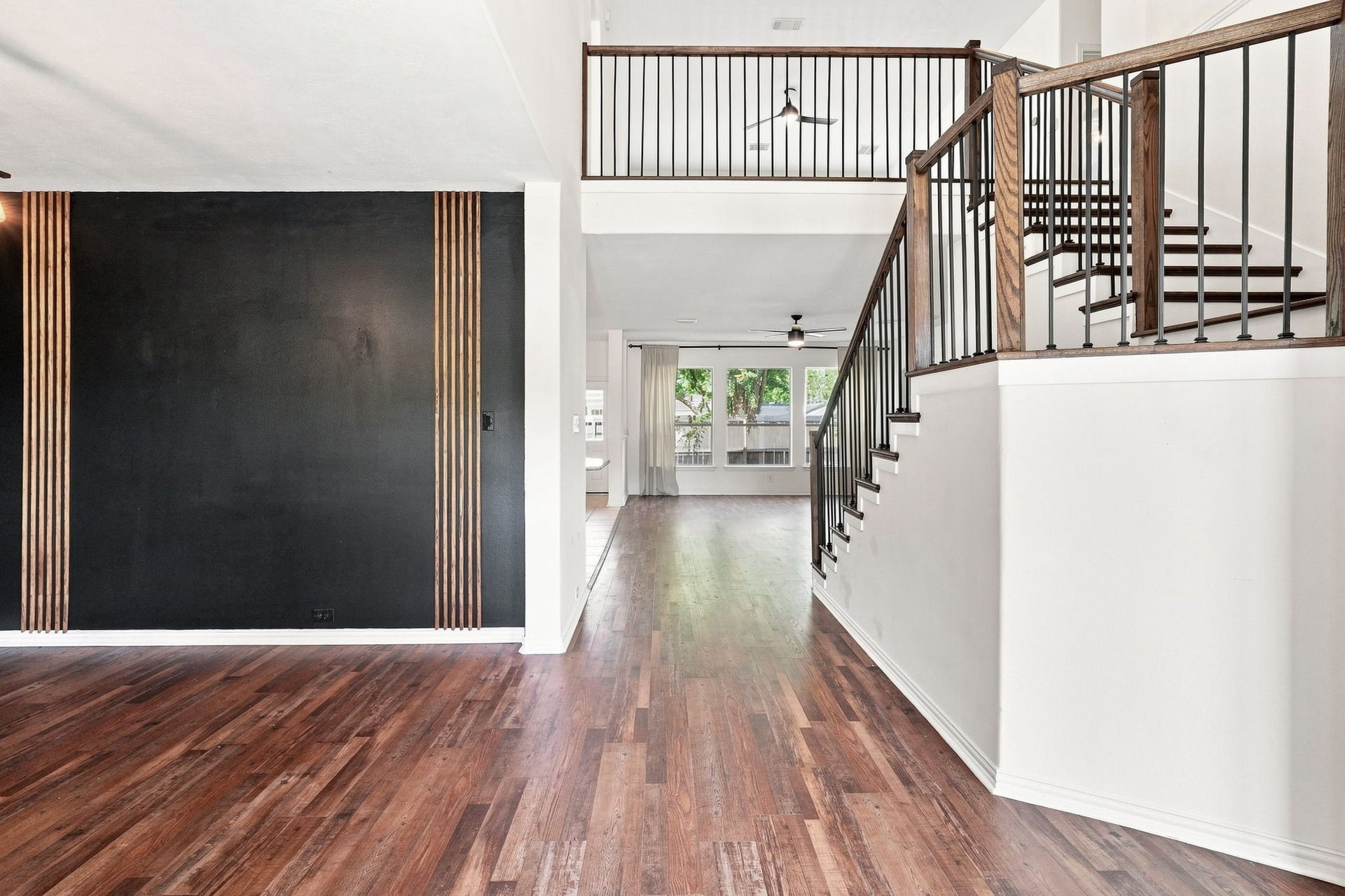 11510 Cypresswood Trail Drive, Houston, TX 77070 Entryway showing dining room on the left.