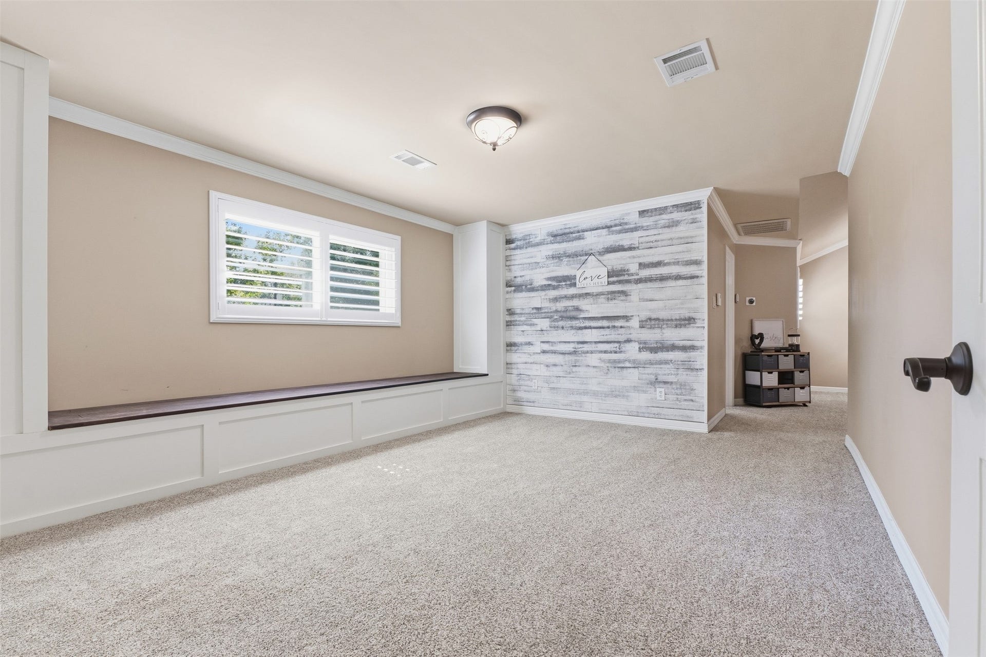 109 Riverbrook Drive, Conroe, TX 77385 Flex room, office, workout room attached to the primary bedroom