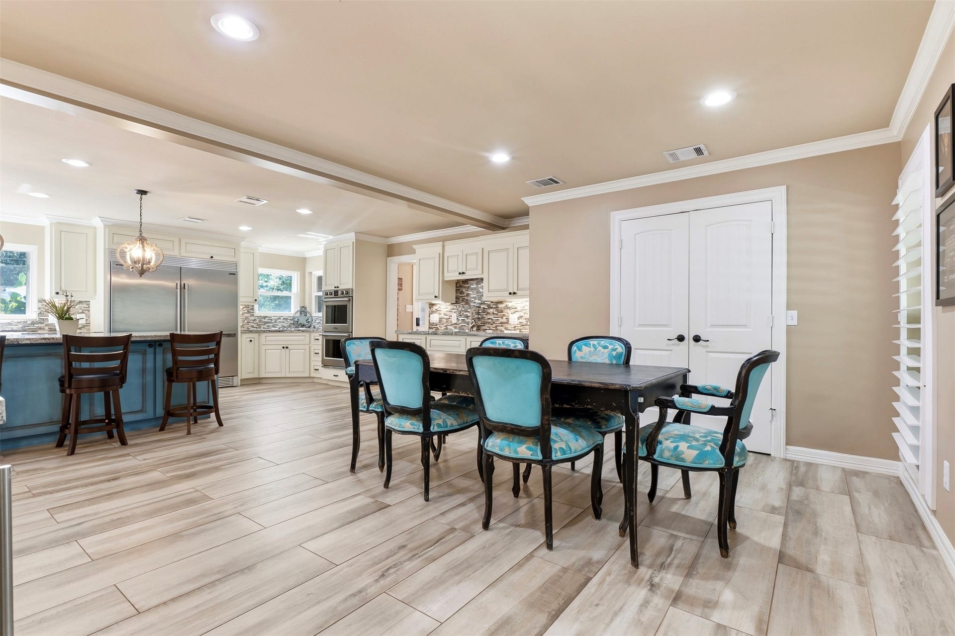 109 Riverbrook Drive, Conroe, TX 77385 Formal dining area, or just a second dining area