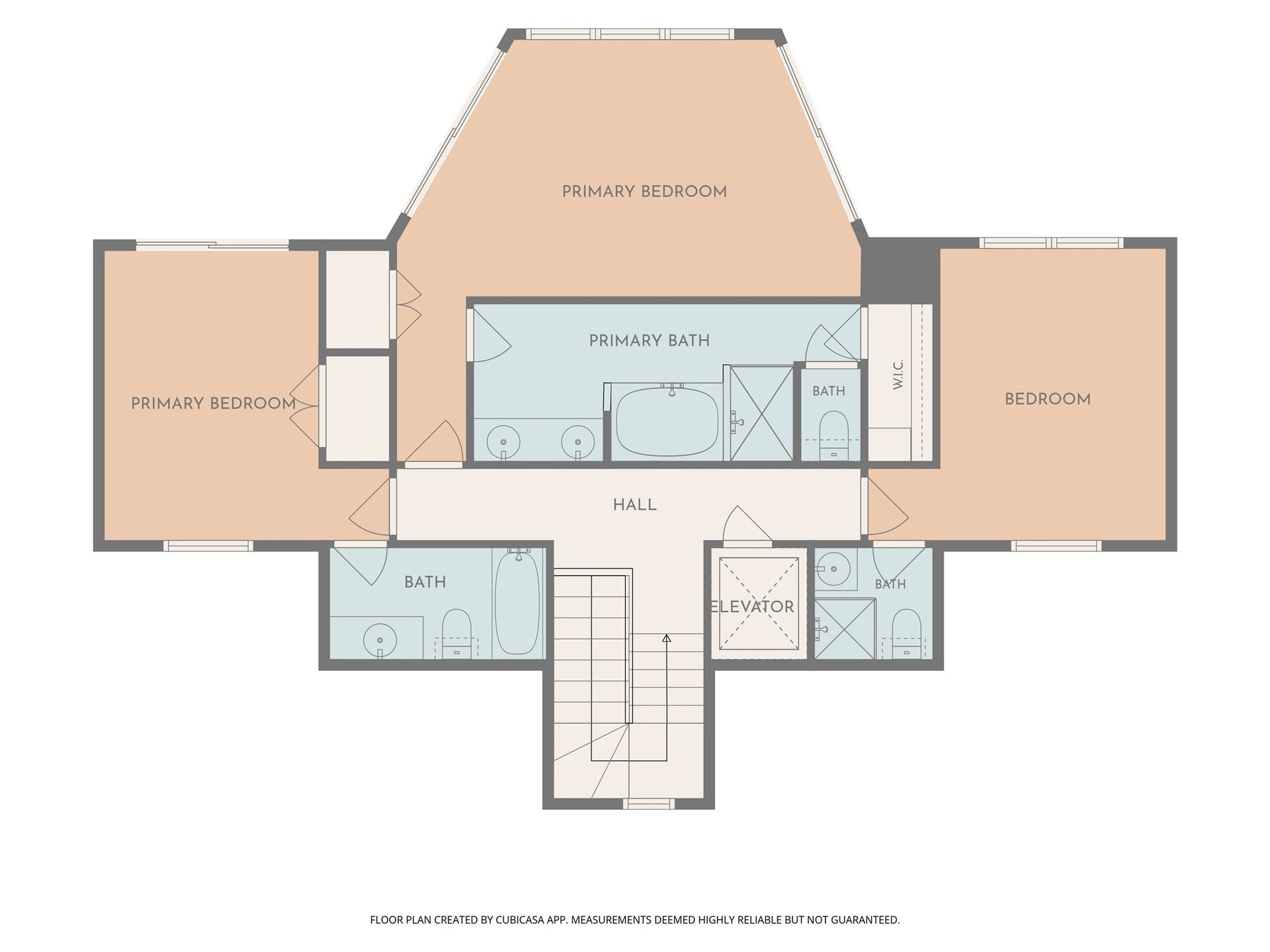 20911 W Sand Hill Drive, Galveston, TX 77554 Upstairs Floor Plan