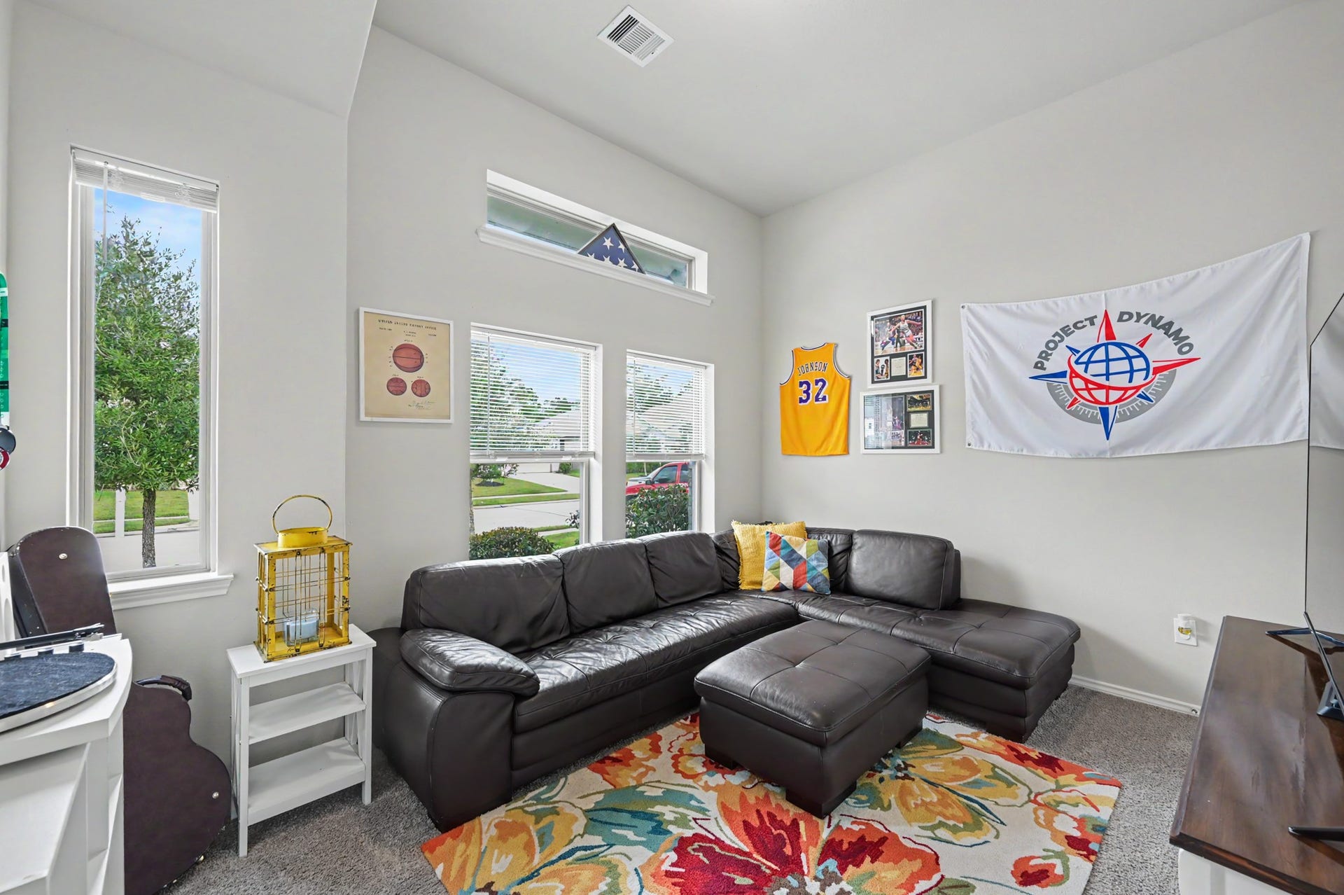 32034 August Woods Way, Conroe, TX 77385 Guest bedroom #3 w/ high ceilings and loads of natural light