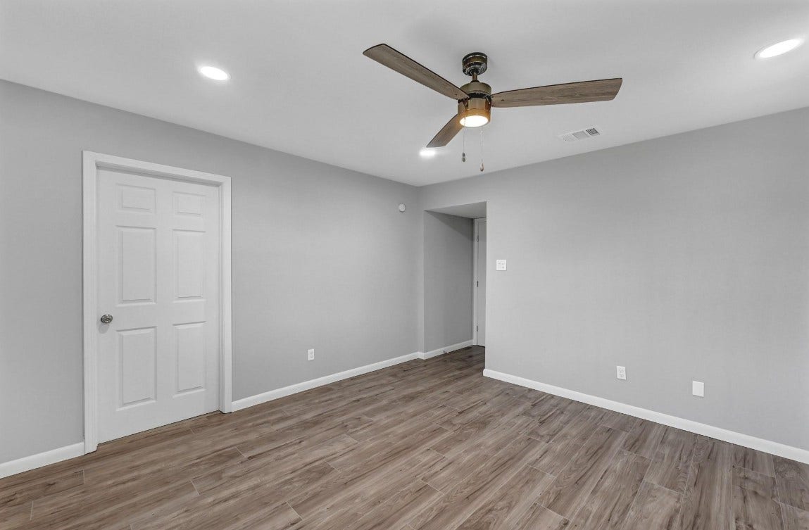 Third bedroom opposite the second bedroom