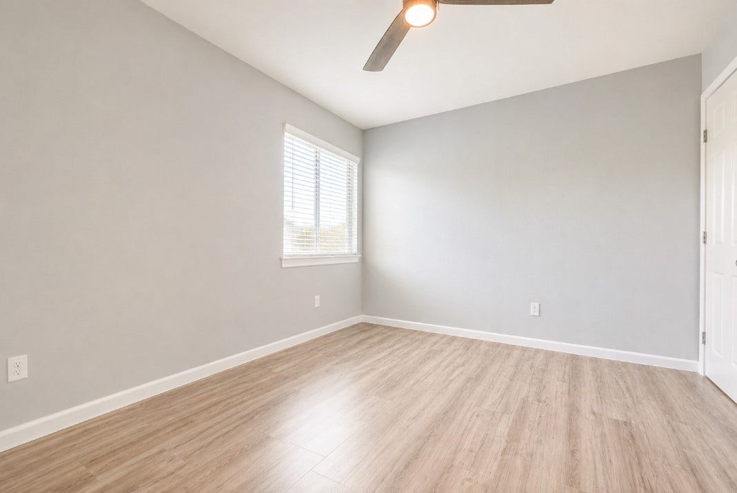 Second bedroom with tons of natural light