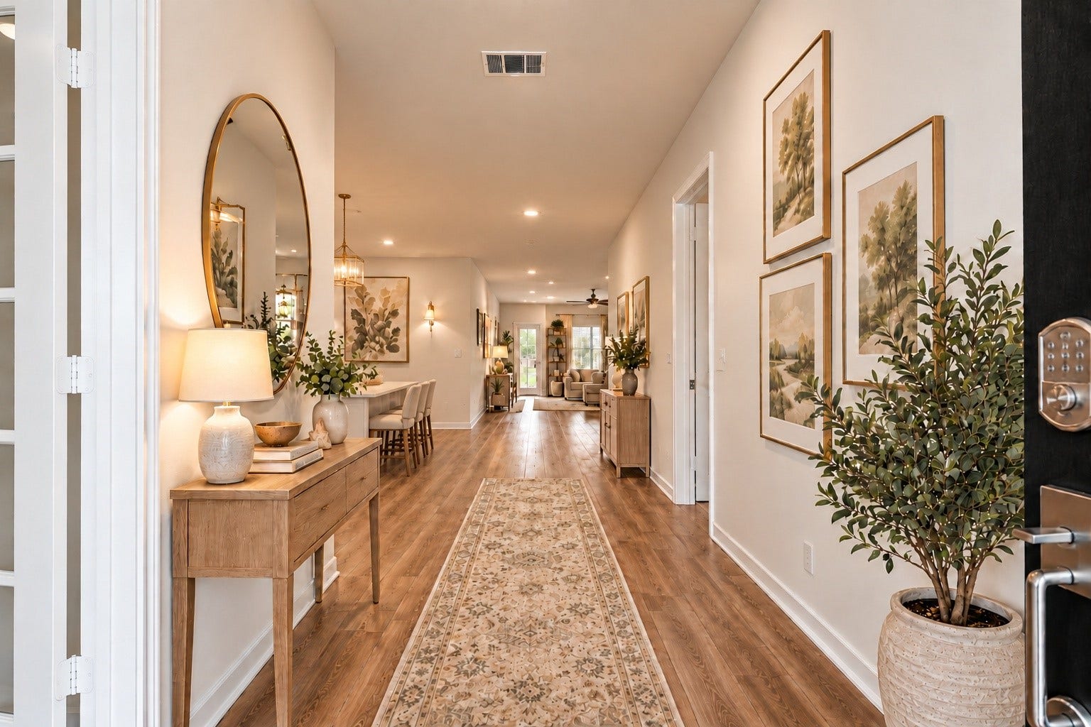 17342 Silver Birch Court, New Caney, TX 77357 Virtually staged entry.