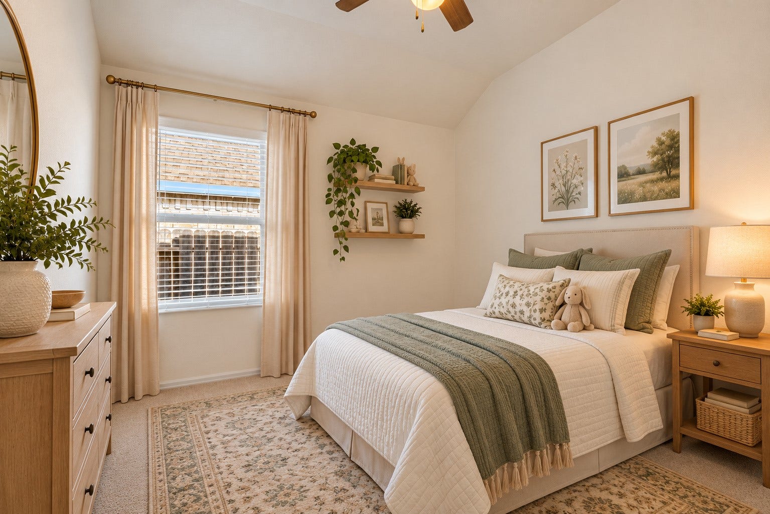 17342 Silver Birch Court, New Caney, TX 77357 Virtually staged bedroom.