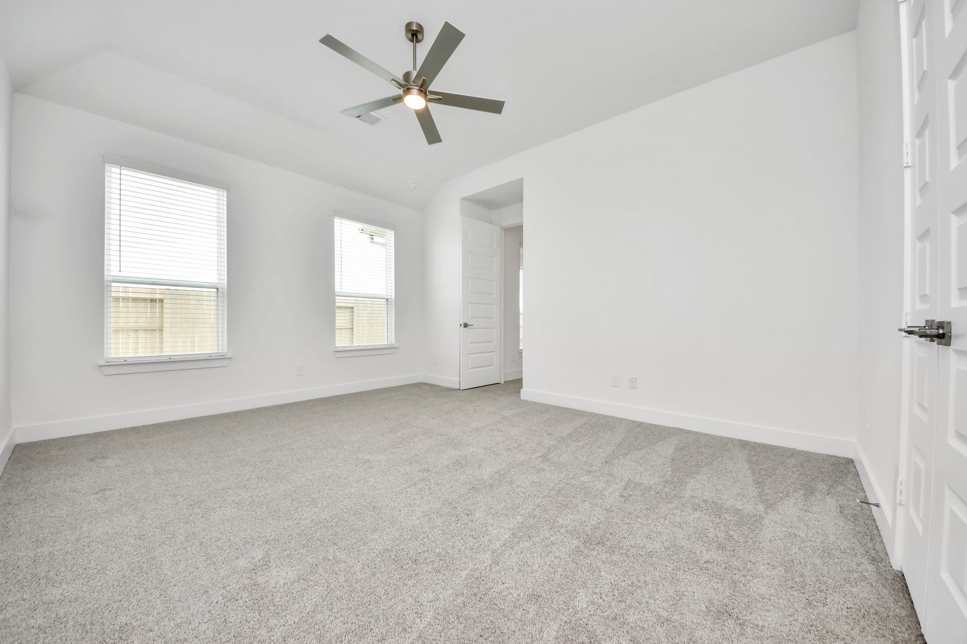 24747 Skerne Woods Drive, Spring, TX 77373 Another perspective unveils a comprehensive view of the serenity and comfort this primary suite offers. Sample photo of completed home with similar floor plan. Actual colors and selections may vary.